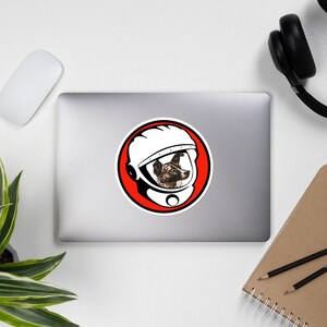 Space Dog Laika - Cosmonaut, Space Exploration, USSR Sticker