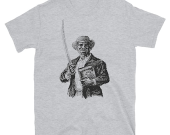 Nat Turner Sketch - American History, Anti Slavery, Anti Racist T-Shirt