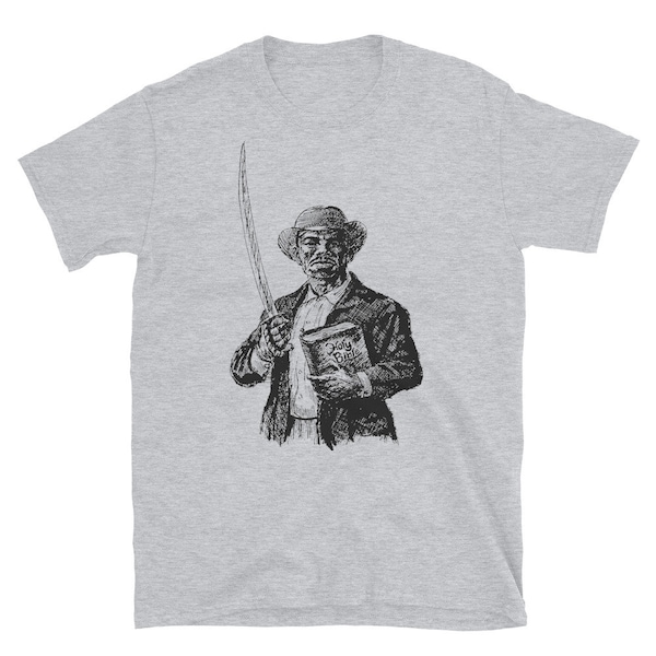 Nat Turner Sketch - American History, Anti Slavery, Anti Racist T-Shirt