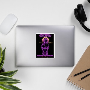 Resurrect John Brown And Give Him Power Armor - Vaporwave, Meme, Leftist, Socialist Sticker