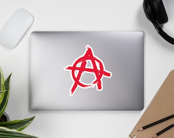 Anarchist Circle A - Anarchism, Radical, Leftist, Socialist Sticker