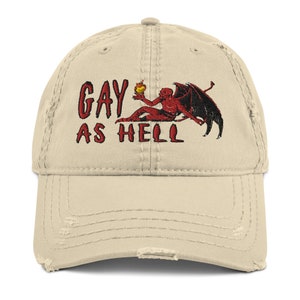 Gay As Hell - LGBTQ Pride, Meme, Demons Hat