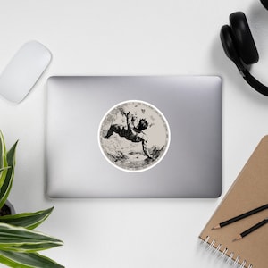 Phaeton - Hendrick Goltzius, Icarus, Greek Mythology, Aesthetic, Goth Sticker