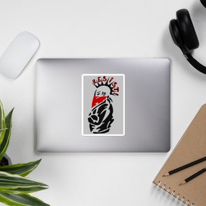 Resistere! - Adesivo punk, radicale, resistenza, rivoluzione