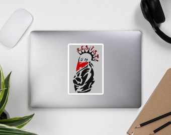 Resist! - Punk, Radical, Resistance, Revolution Sticker