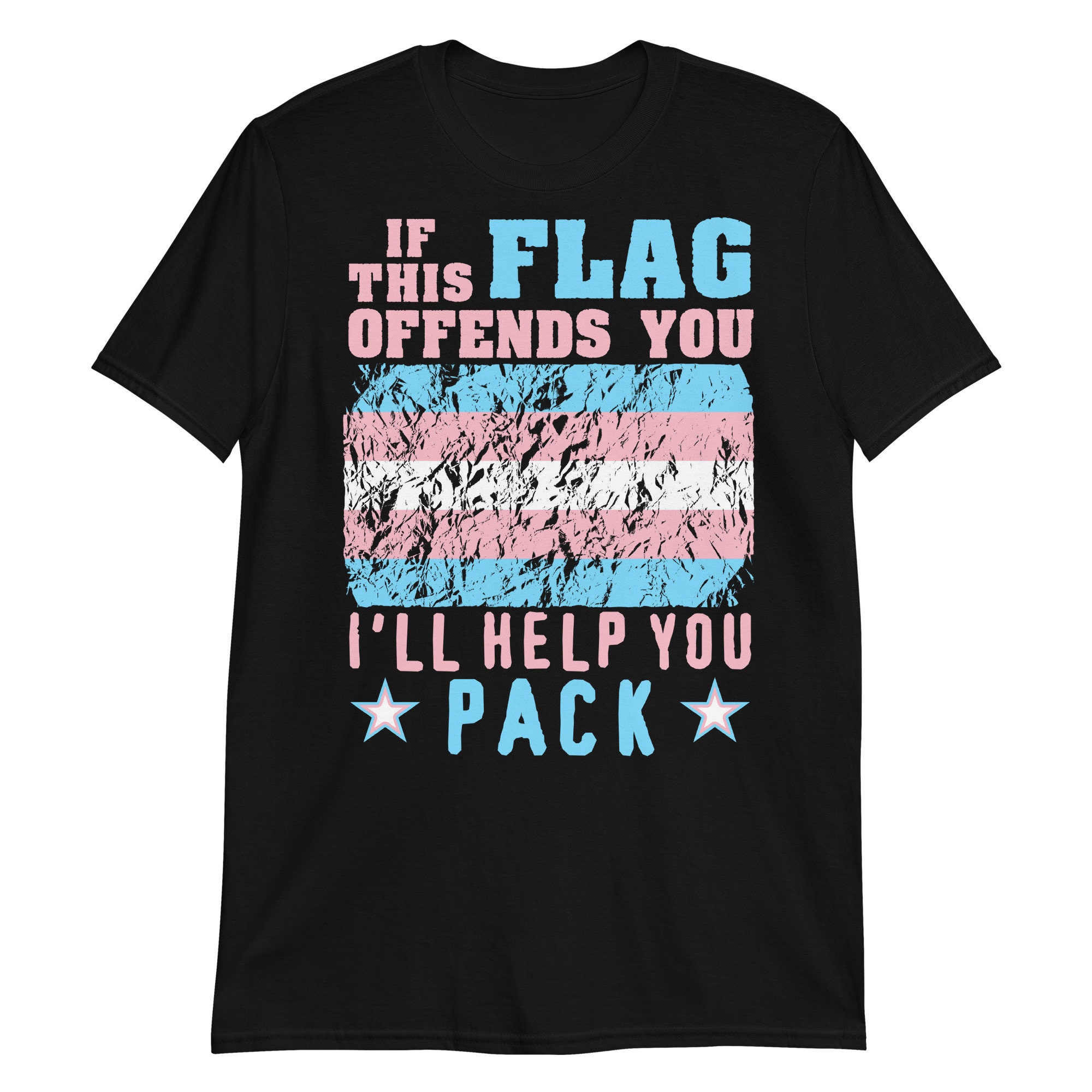 Join us in the PARADE Tシャツ　タオル　おまけCD付き If This Flag Offends You I'll Help You Pack - LGBTQ, Transgender
