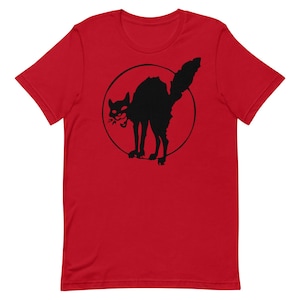 Sabo-Tabby Black - IWW, Socialist, Anarchist, Leftist T-Shirt