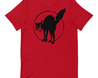 Sabo-Tabby Black - IWW, Socialist, Anarchist, Leftist T-Shirt