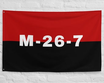 M-26-7 - Cuban Revolution, Historical, Cuba, Socialist Flag