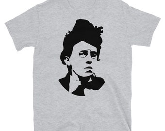 Emma Goldman Silhouette - Anarchist, Feminist, Socialist T-Shirt