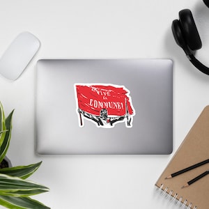 Vive La Commune! - Paris Commune, Historical, Socialist, Leftist Sticker