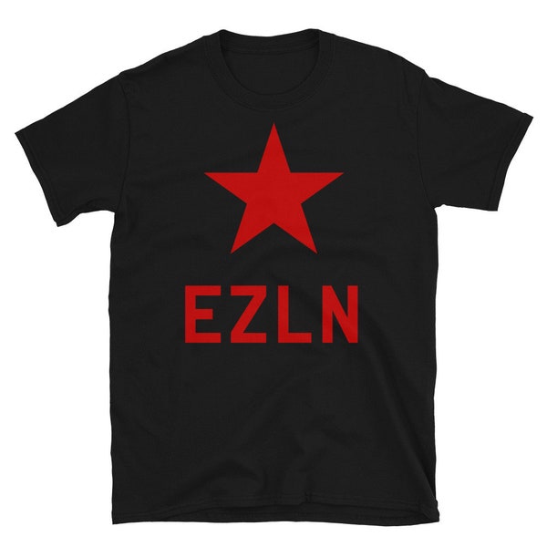 Drapeau EZLN - T-shirt zapatiste