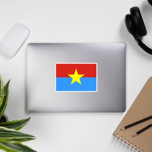 National Liberation Front of South Vietnam - Viet Cong, Socialist, Historical Sticker