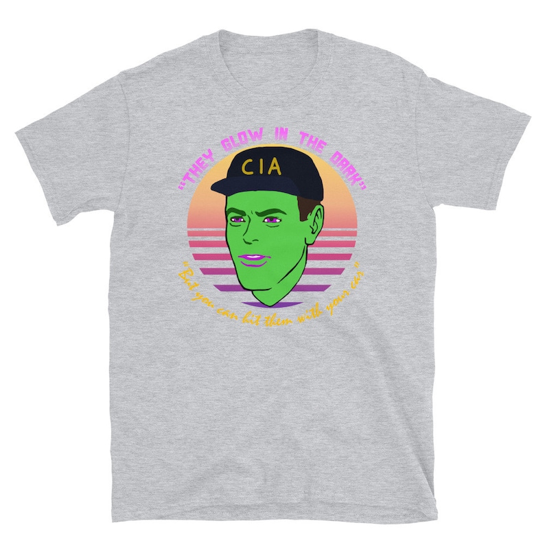 They Glow in the Dark - CIA, Undercover, Terry Davis, Meme T-shirt ...
