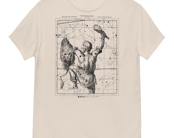 Orion Constellation Map - Aesthetic, Astronomy, Space T-Shirt