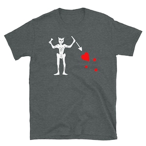 Blackbeard Flag - Queen Anne es Revenge, Pirat, Historisches, Jolly Roger T-Shirt