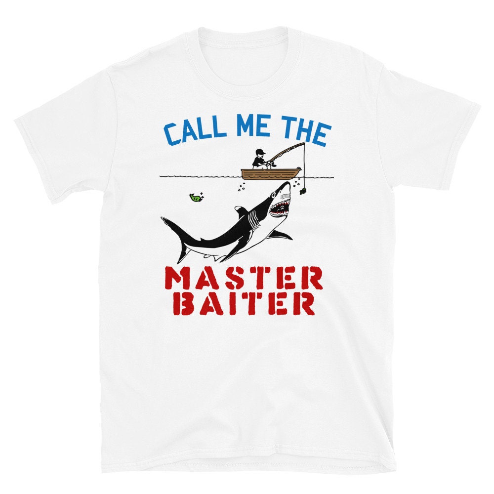 Call Me The Master Baiter Fishing Meme Funny TShirt Etsy