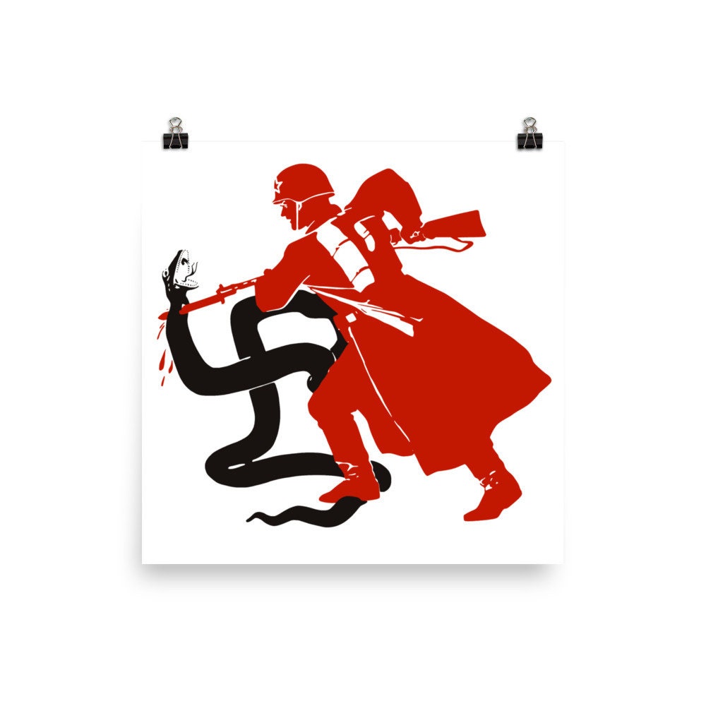 Death to the Fascist Beast - Soviet WW2 Propaganda, Anti Fascist, Anti ...