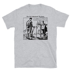 Camiseta Agora ele entende o jogo - IWW, Socialista, Sindical, Solidariedade