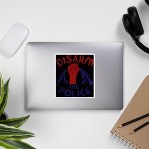 Disarm the Police - Police Reform, Black Lives Matter, Defund the Police Sticker