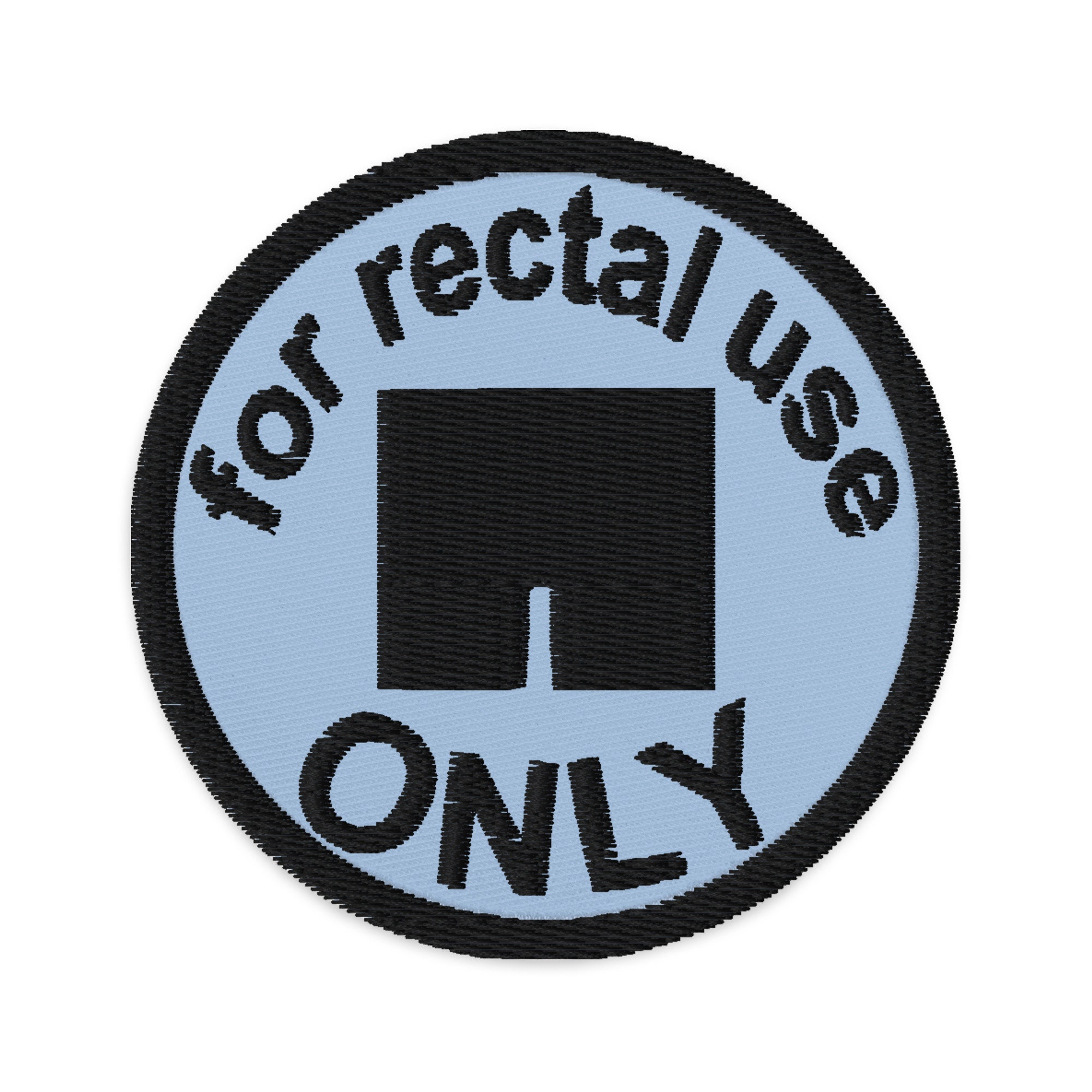 For Rectal Use Only Gag Label Stickers 1 x 2.625 Fluorescent Stickers  with Permanent Adhesive 10 Labels per Order - The Mislabeled Specimen