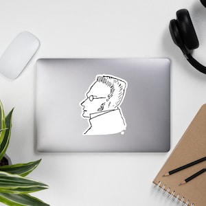 Max Stirner Sketch - Philosopher, Egoist, Anarchist Sticker