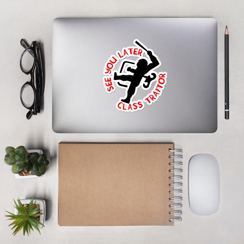 See You Later Class Traitor - ACAB, 1312, Socialist Sticker image 8