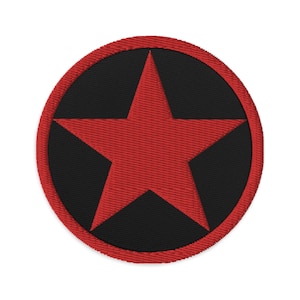 Red Star - Radicaal, Punk, Battle Jacket Patch