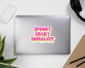 Spooky Scary Socialist - Socialist Sticker