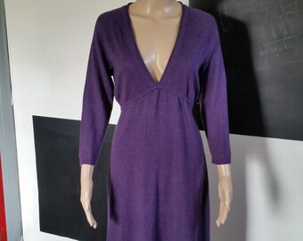 purple sweater dresses