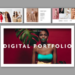Digital Portfolio Layout