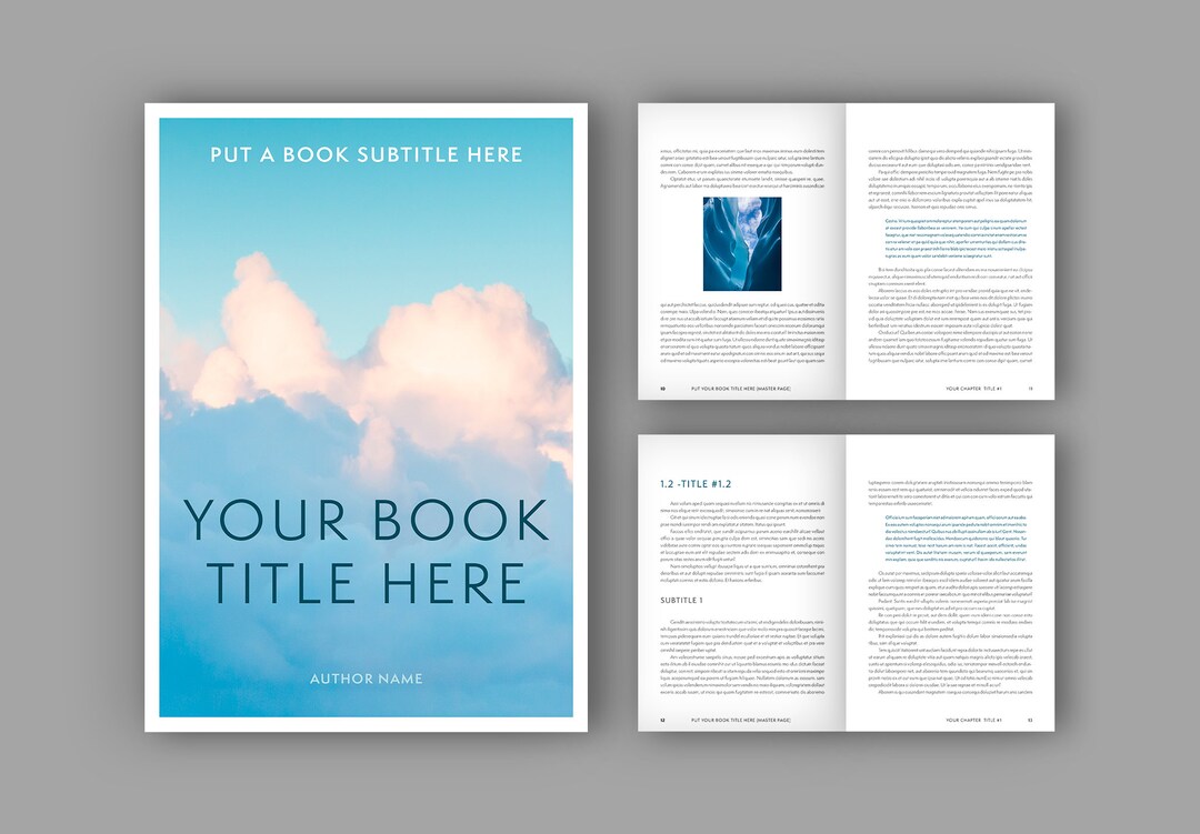 Reading Book Layout - Etsy