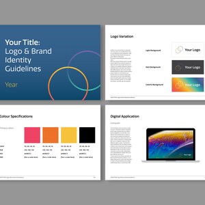 Brand Guidelines Manual Layout (A4+US)