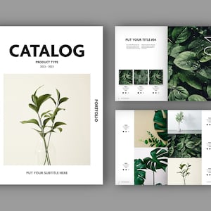 Catalog / Lookbook Layout (A4+US)