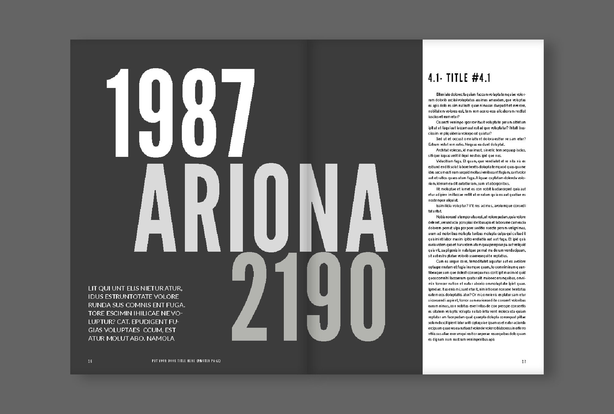 Book Layout Template Print Template Indesign Template Photography Book