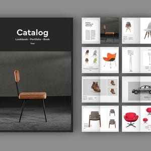 Catalog Brochure Layout | Lookbook Layout Template | Book Layout | Wholesale Line Sheet Template | Retail Product Catalog Layout | InDesign
