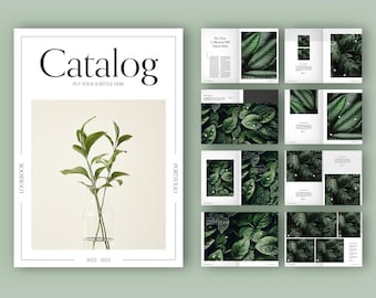 Catalog Layout Template | Lookbook Layout Template | Catalog Brochure Layout | Wholesale Line Sheet Template | Retail Product Catalogue