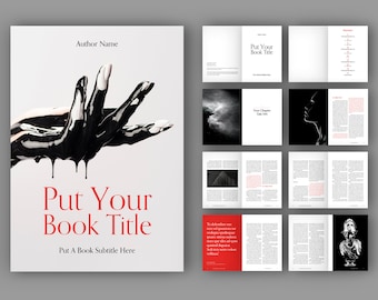 Diseño de libro narrativo / Diseño de libro de lectura / Diseño de libro universal / Diseño de libro impreso / Diseño de libro manual / Diseño de libro / InDesign
