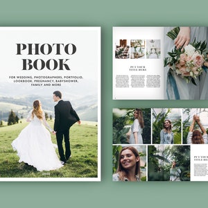 Photo Album Book Layout (A4+US)
