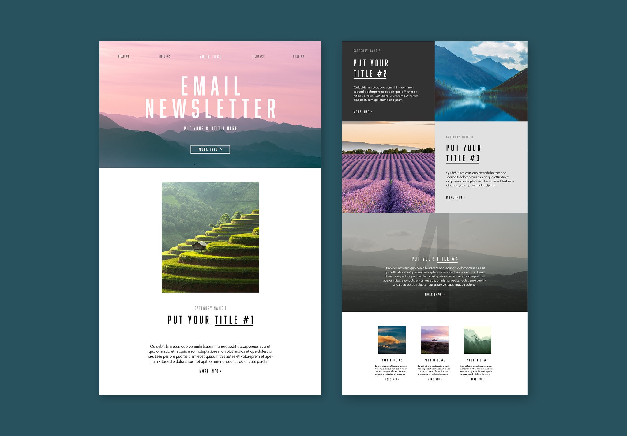 Email Newsletter Template