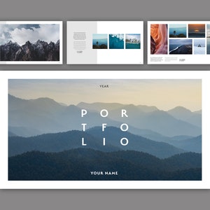 Digital Portfolio Layout