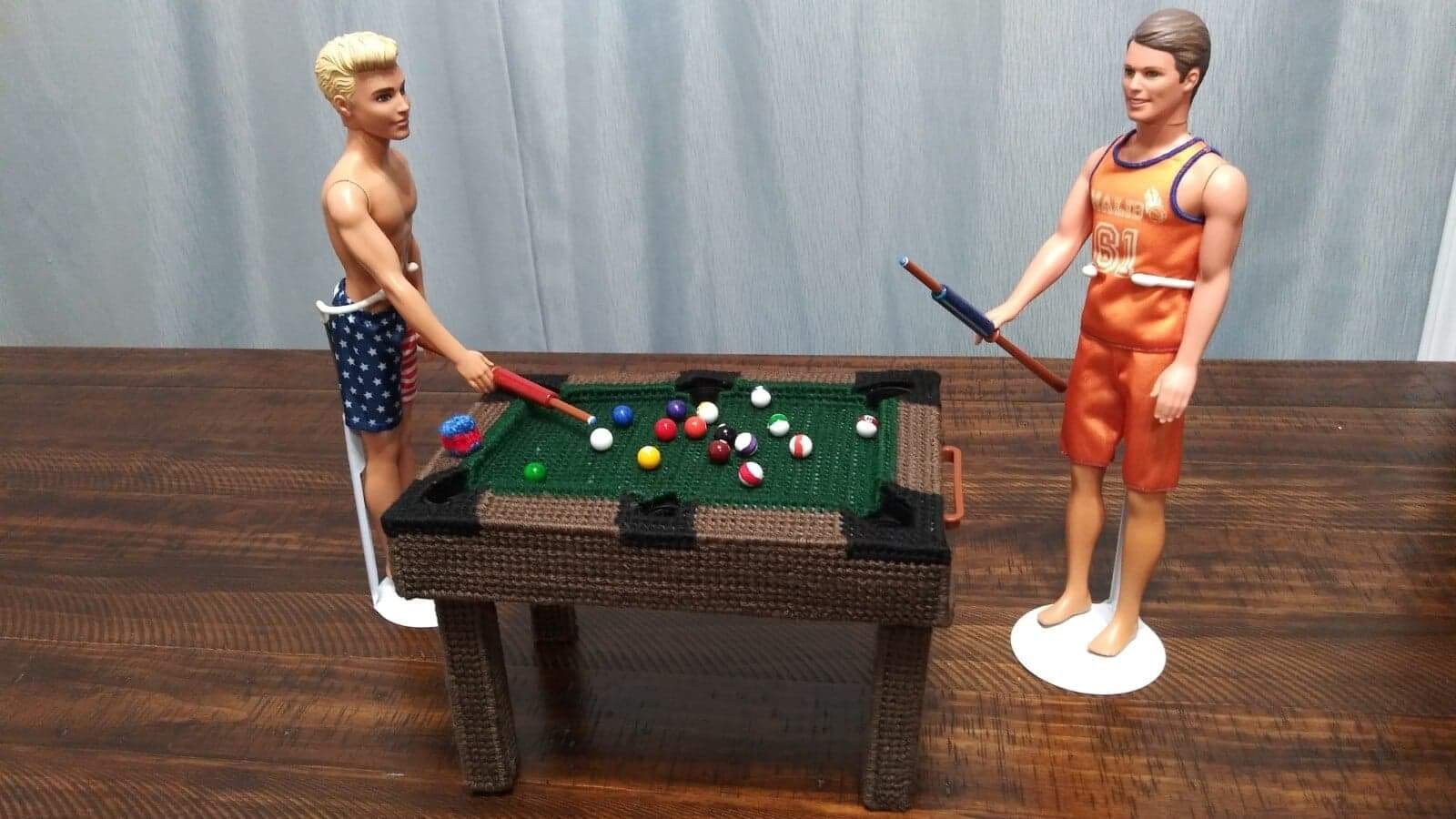 Barbie pool table clearance