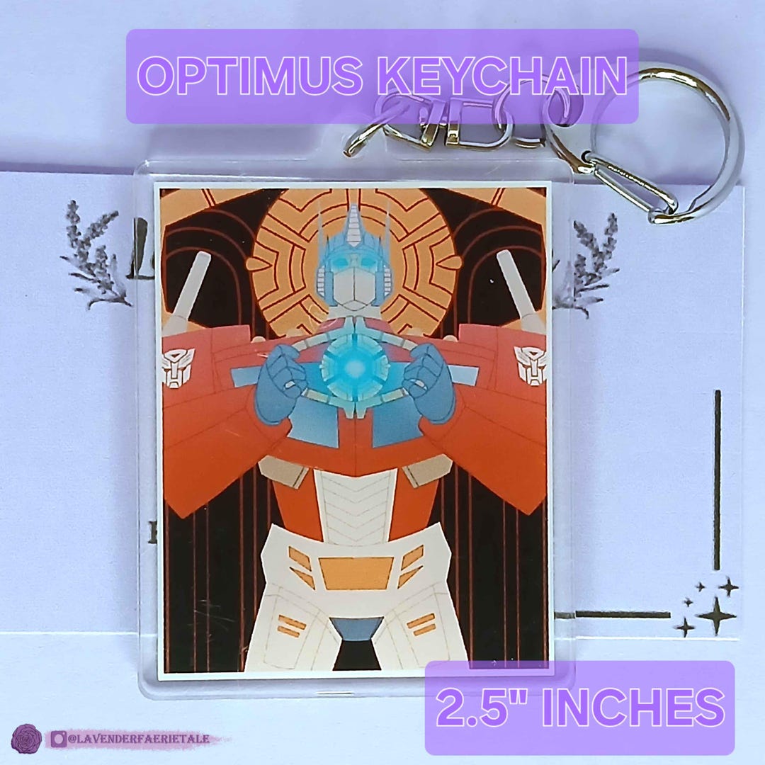 Matrix Keychain Transformers Inspired Acrylic Keychains || Optimus Prime Matrix of ...