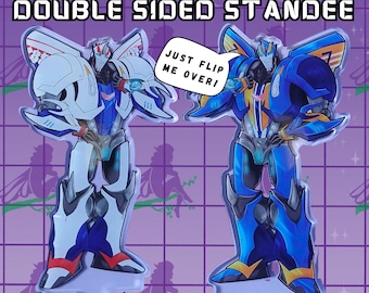 Transformers Inspired 5" Acrylic Standee || Smokescreen