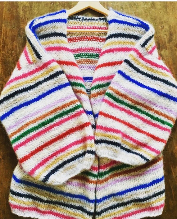 Hand Knitted Garments Made Out of Kid Mohair Silk Etsy