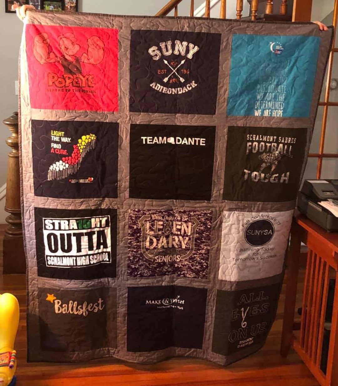 Handmade Memory Quilts Etsy