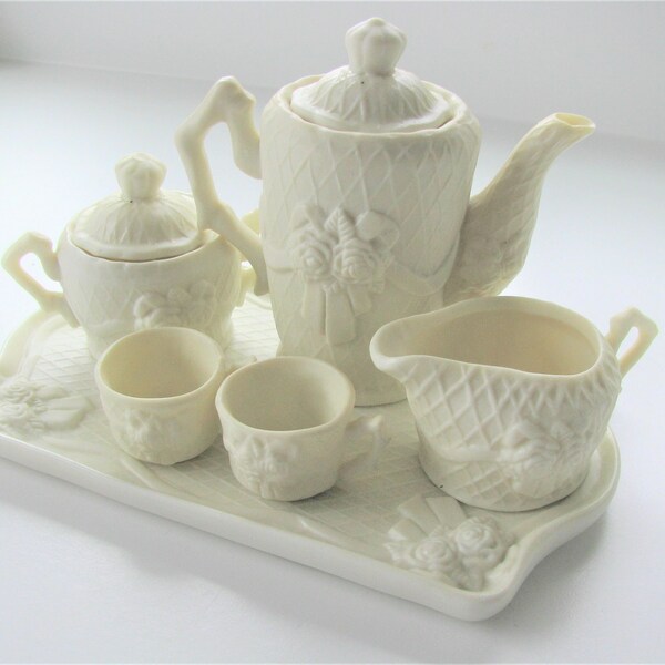 Miniature Tea Set - Etsy