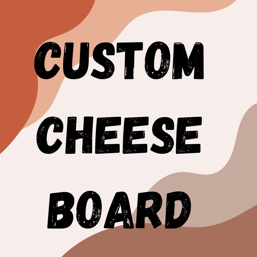 Custom Cheese Board Charcuterie Board Personalized Wedding Etsy