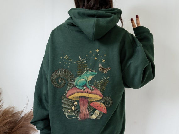 Frog hood hoodie sale