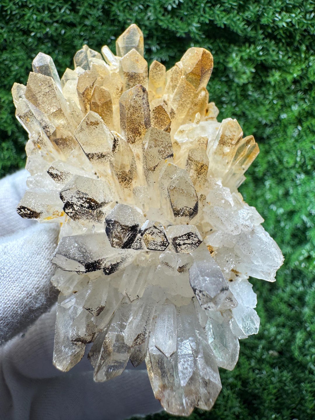 Quartz With Rust Stunning Rusty Look QUARTZ With Iron From Eastern Rhodope Mines ...